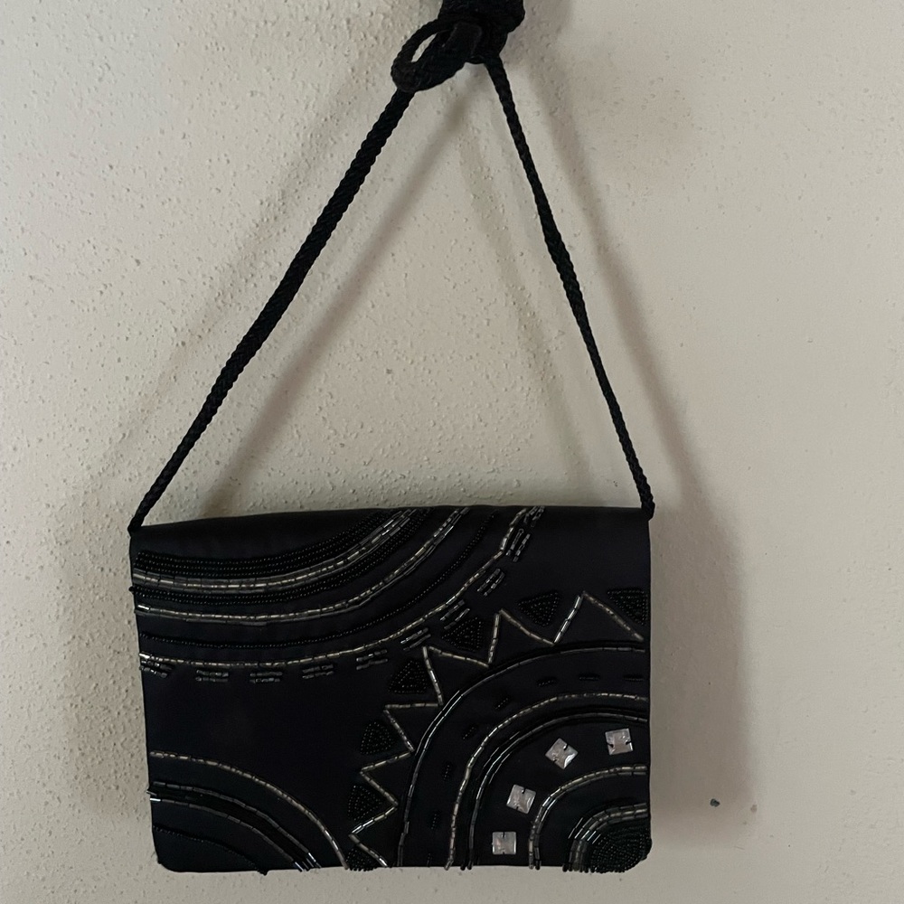 Black hand bag